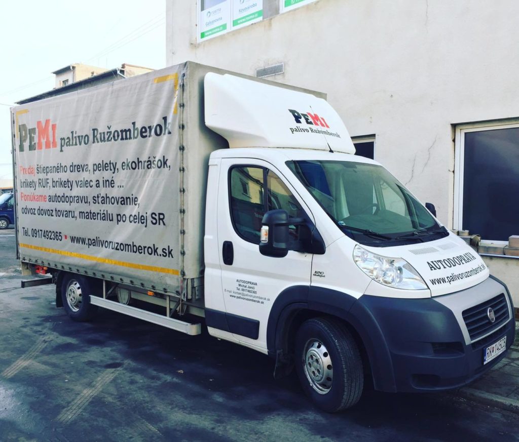 Ponúkame autodopravu autodoprava brikiet
